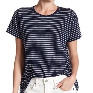 VINCE | Stripe Basic Tee